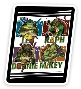 TMNT | Waterproof Vinyl Decal | 3.5in