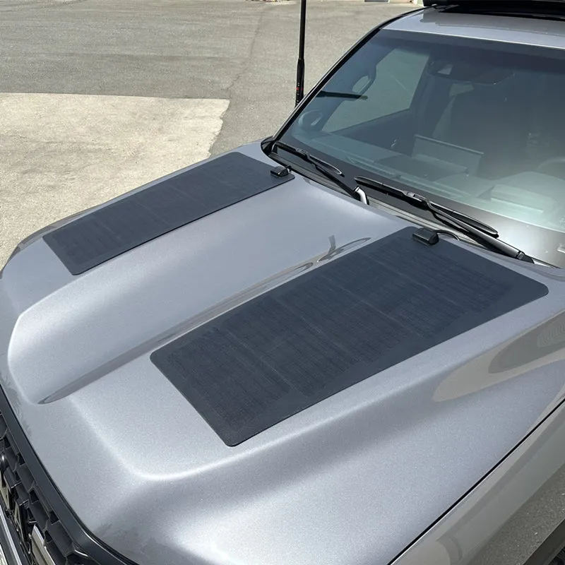 Toyota Land Cruiser 300 LC300 Lensun 110W Hood/Bonnet Flexible Solar Panel
