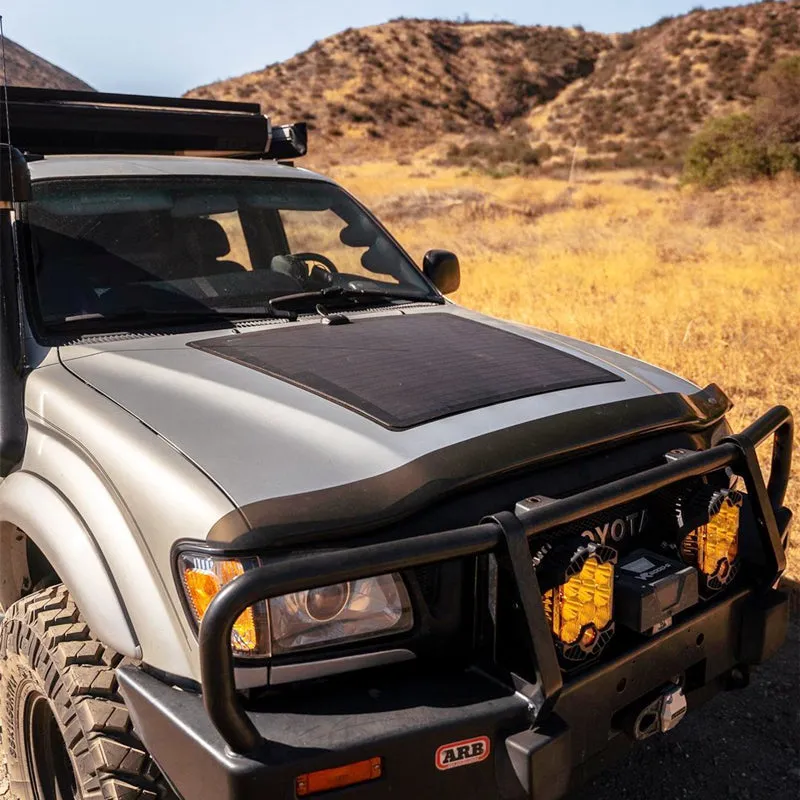 Toyota Tacoma 1st&2nd Gen (1995-2015) Lensun 90W Hood Flexible Solar Panel