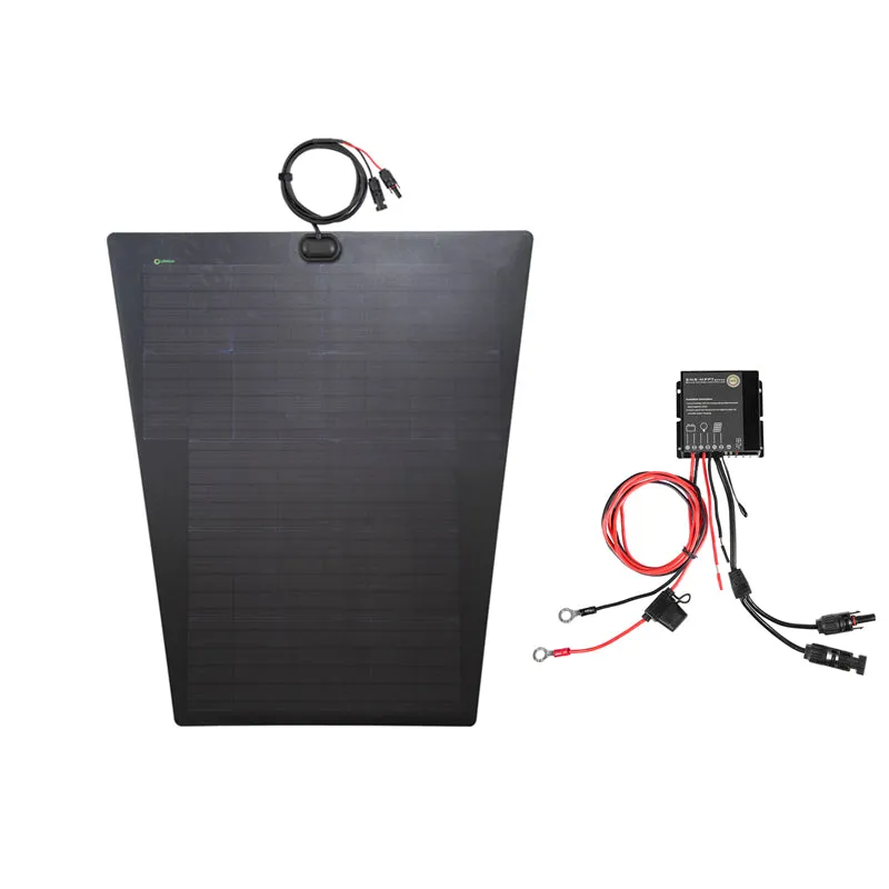 Toyota Tundra 3rd Gen (2022-Present) Lensun 90W 12V Hood Flexible Solar Panel