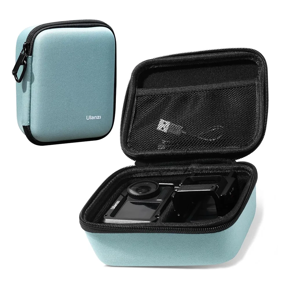 Ulanzi A18 Multifunctional PU EVA Storage Box Case with Zip Lock Design, Padded Foam Dividers for Camera and Audio Accessories and Devices