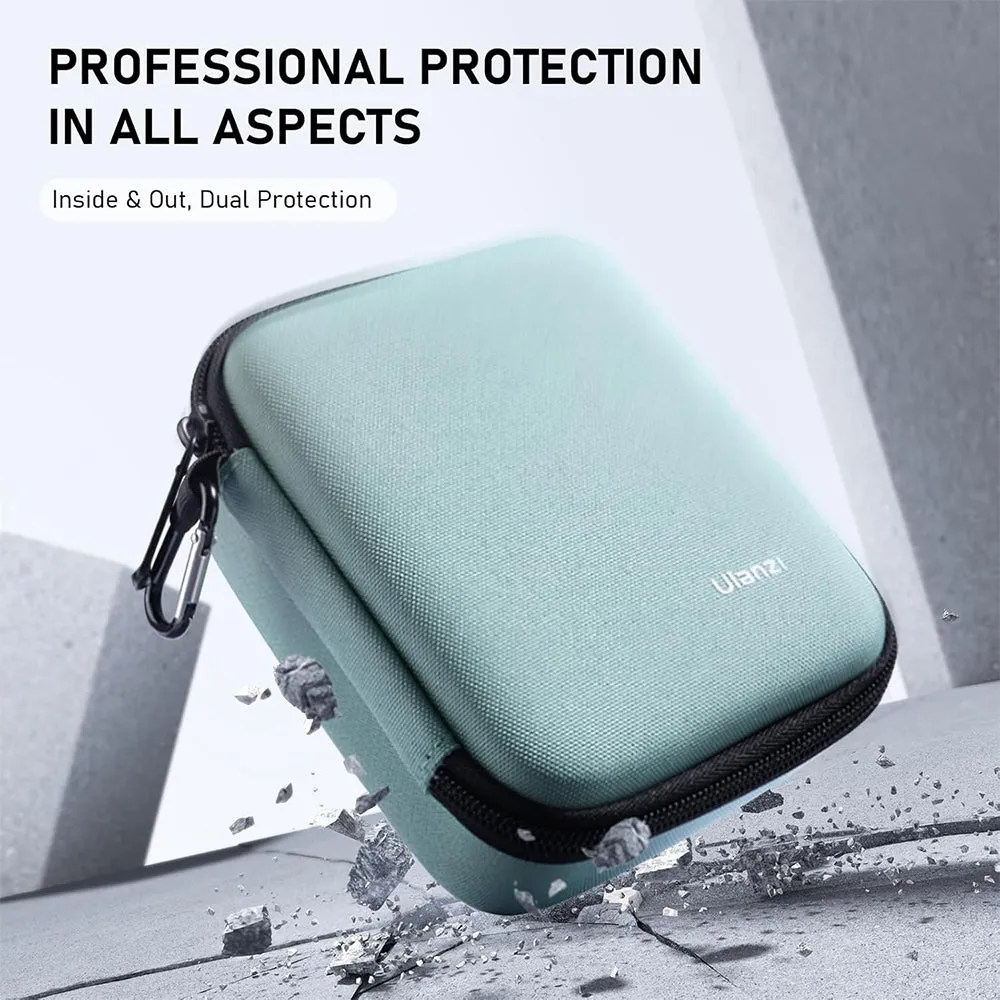 Ulanzi A18 Multifunctional PU EVA Storage Box Case with Zip Lock Design, Padded Foam Dividers for Camera and Audio Accessories and Devices