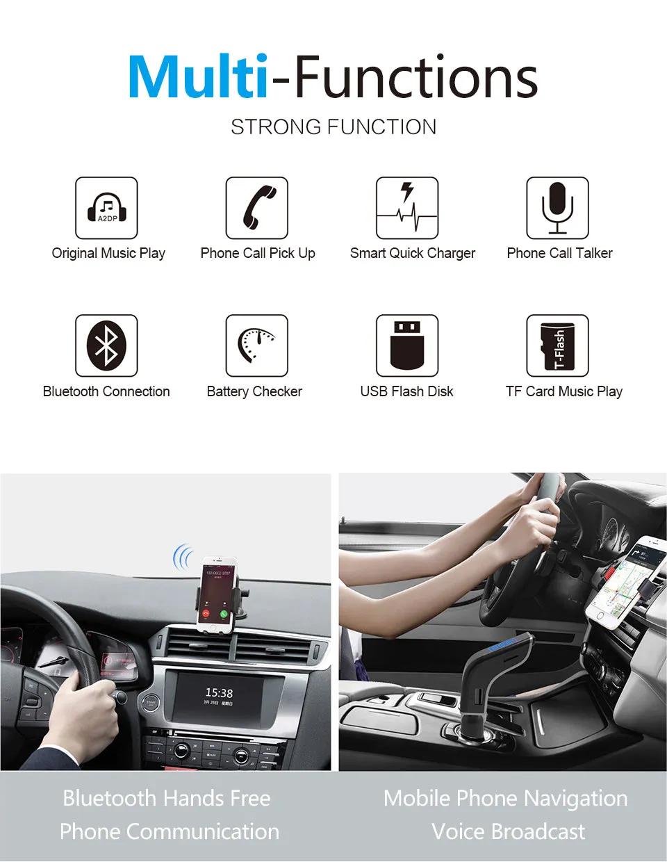 V2 Bluetooth Car Kit