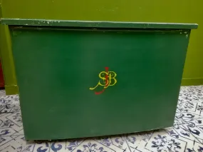 Vintage Blanket Box with monogram - order for Sandra Joy