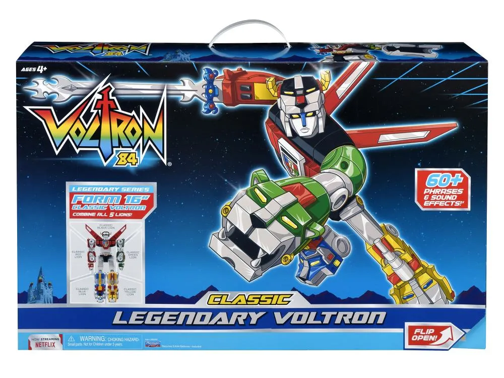 Voltron: Defender of the Universe 40th Anniversary Classic Legendary Voltron 16" Action Figure