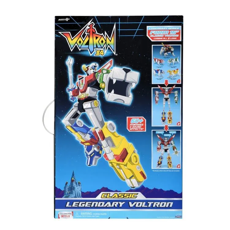 Voltron: Defender of the Universe 40th Anniversary Classic Legendary Voltron 16" Action Figure