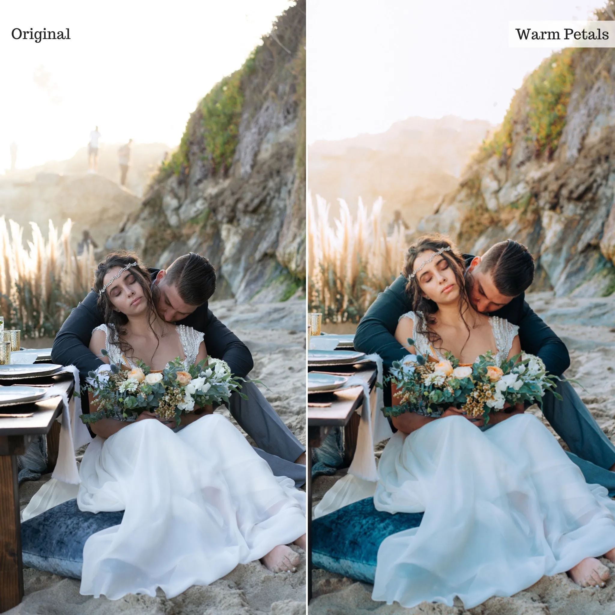 Warm Petals -  Single Color Palette Presets for Lightroom Mobile & Desktop