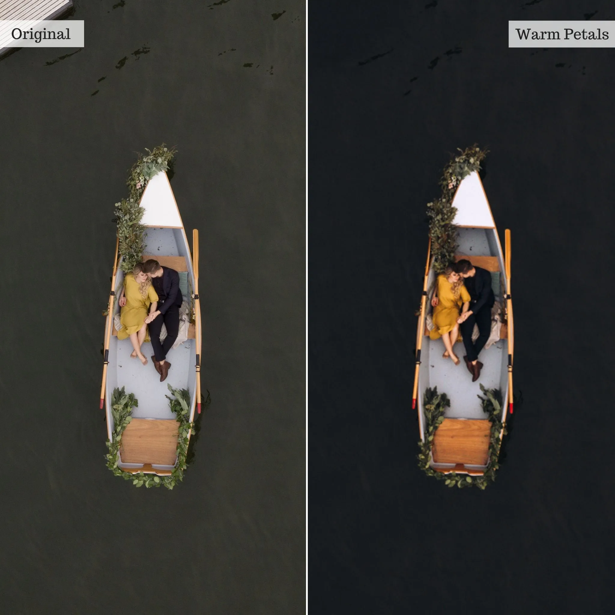 Warm Petals -  Single Color Palette Presets for Lightroom Mobile & Desktop