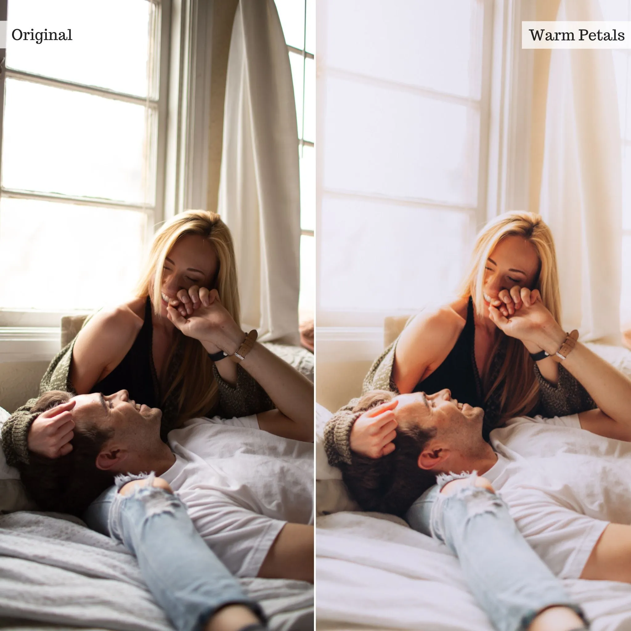 Warm Petals -  Single Color Palette Presets for Lightroom Mobile & Desktop
