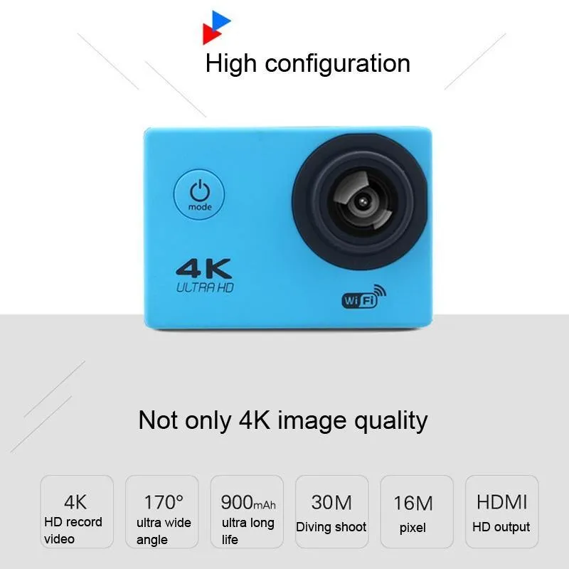 Waterproof Action Camera Case,170 Degree Cameras