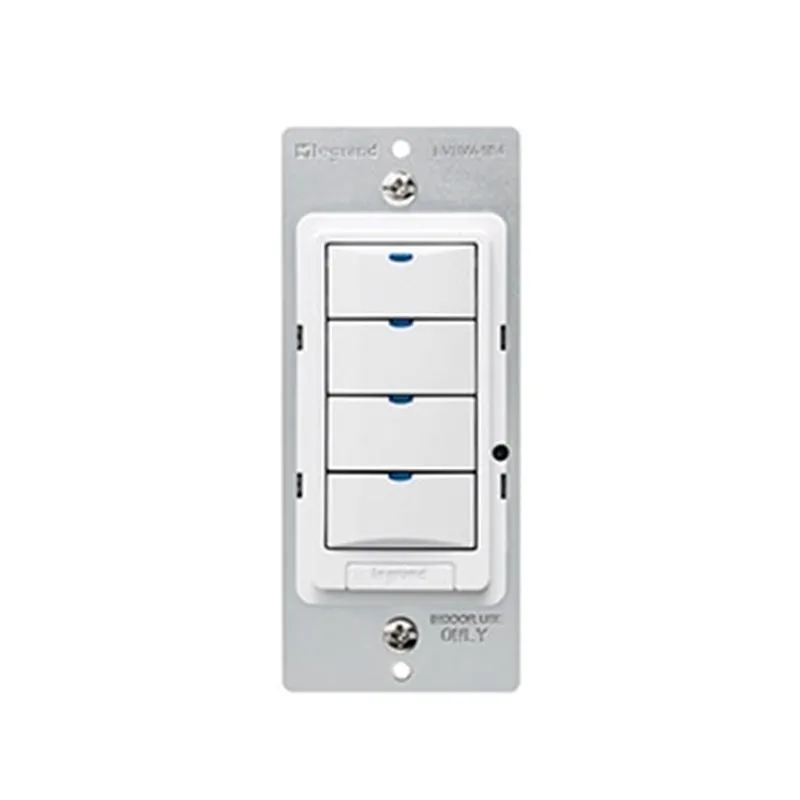 Wattstopper LVSW-104 4 Button w/LED Low Voltage Switch