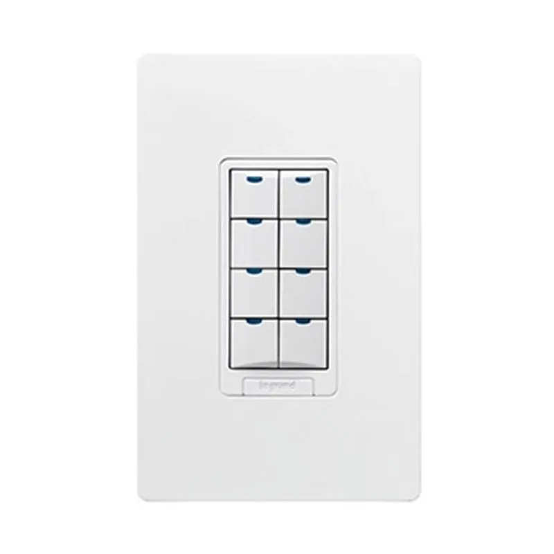 Wattstopper LVSW-108 8 Button w/LED Low Voltage Switch