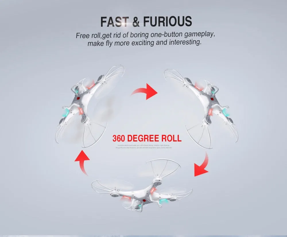 X5A-1 Drone 2.4G 4CH RC Helicopter Quadcopter with No Camera