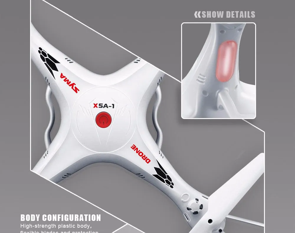 X5A-1 Drone 2.4G 4CH RC Helicopter Quadcopter with No Camera