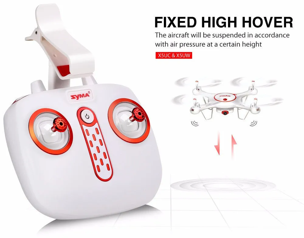 X5UW Drone with WiFi Camera HD 720P Real-time FPV Quadcopter 2.4G 4CH X5UC (No WiFi Camera) RC Helicopter Dron Quadrocopter