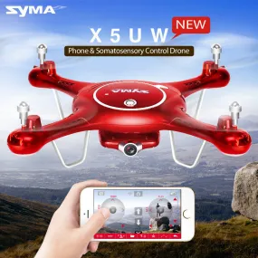X5UW Drone with WiFi Camera HD 720P Real-time FPV Quadcopter 2.4G 4CH X5UC (No WiFi Camera) RC Helicopter Dron Quadrocopter