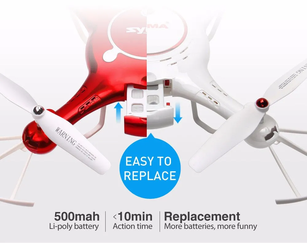 X5UW Drone with WiFi Camera HD 720P Real-time FPV Quadcopter 2.4G 4CH X5UC (No WiFi Camera) RC Helicopter Dron Quadrocopter