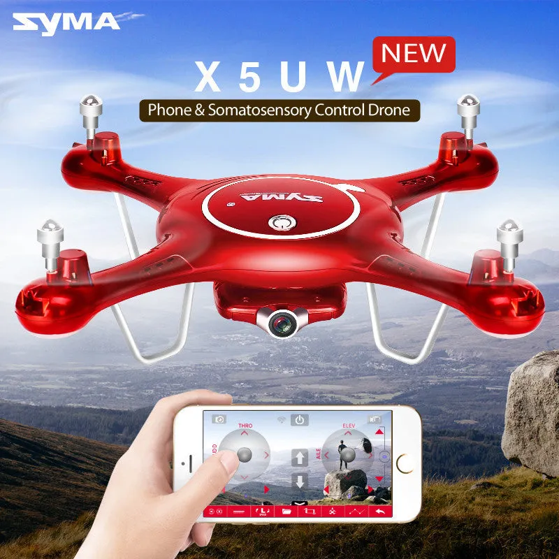 X5UW Drone with WiFi Camera HD 720P Real-time FPV Quadcopter 2.4G 4CH X5UC (No WiFi Camera) RC Helicopter Dron Quadrocopter