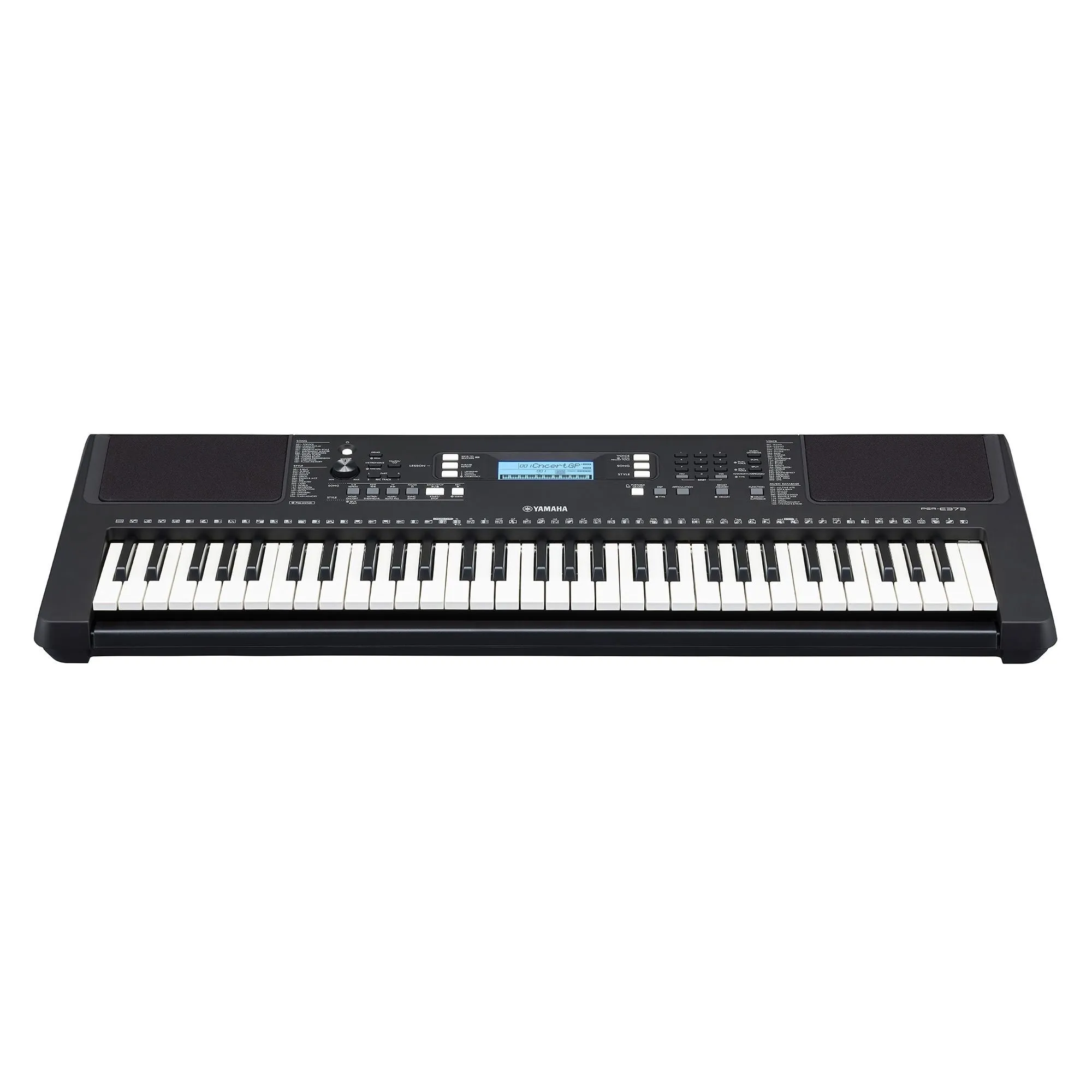 Yamaha PSR-E373 61-Key Portable Keyboard with PA-130 Power Adapter