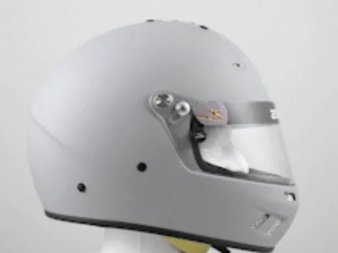 ZAMP RZ-59 Helmet with HANS posts (Snell SA2020) and Z-Tech 2A FHR (Hans) Combo