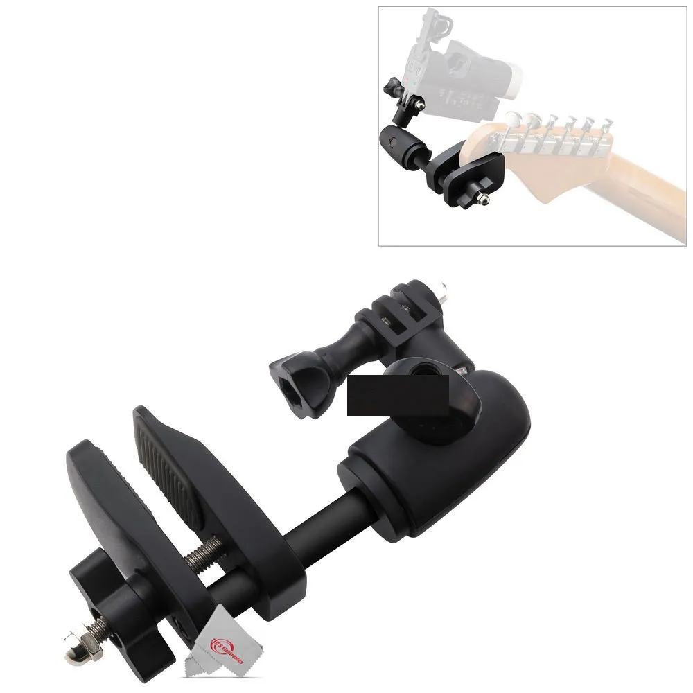 Zoom ECM-3 9.8' Extension Cable for Mic Capsule with Action Camera Mount     Zoom GHM-1 Guitar Headstock Mount    Zoom XYH-5 - X/Y Microphone Capsule for Zoom H5 and H6 Field Recorders